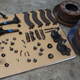 Old parts aftermath.